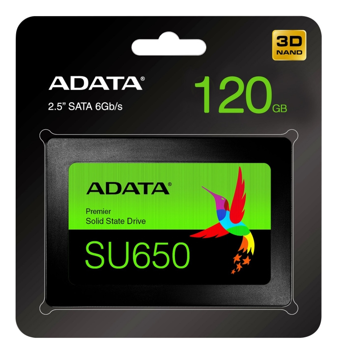 ADATA SU650 120GB SSD in de groep COMPUTERS & RANDAPPARATUUR / Computeronderdelen / Harde schijven / Koeling bij TP E-commerce Nordic AB (C16239)