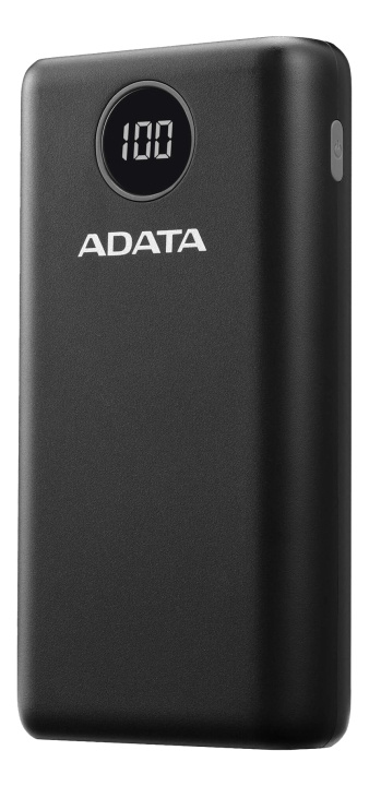 ADATA AP20000QCD-DGT-CBK Power Bank Black in de groep SMARTPHONE & TABLETS / Opladers & Kabels / Powerbanks bij TP E-commerce Nordic AB (C16261)
