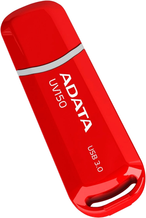 ADATA UV150 USB minne, 32GB, USB 3.0, röd in de groep HOME ELECTRONICS / Opslagmedia / USB-geheugen / USB 3.0 bij TP E-commerce Nordic AB (C16265)