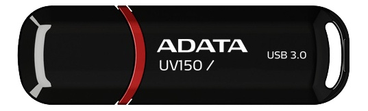 ADATA UV150 USB minne, 32GB, USB 3.0, svart in de groep HOME ELECTRONICS / Opslagmedia / USB-geheugen / USB 3.0 bij TP E-commerce Nordic AB (C16267)