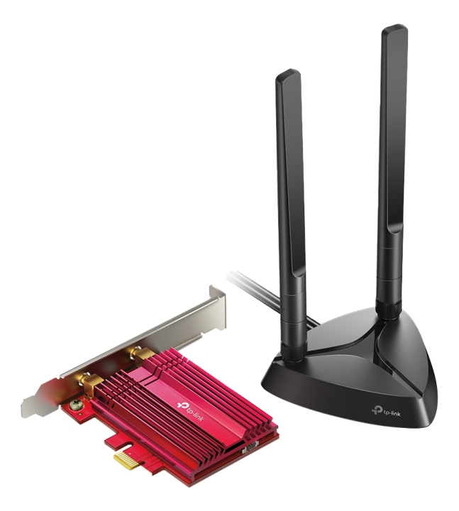 AX3000 Wi-Fi 6 Bluetooth 5.0 PCIe Adapter in de groep COMPUTERS & RANDAPPARATUUR / Netwerk / Netwerkkaarten / PCI Express Draadloos bij TP E-commerce Nordic AB (C16270)