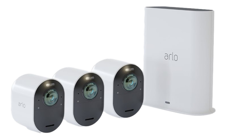 Arlo Ultra 2 Gen 5 V2 Security System Gateway + 3x Kamera in de groep HUISHOUDEN & TUIN / Alarm & Beveiliging / Beveiligingscamera\'s / Digitaal (netwerk) / Buitencamera\'s bij TP E-commerce Nordic AB (C16274)