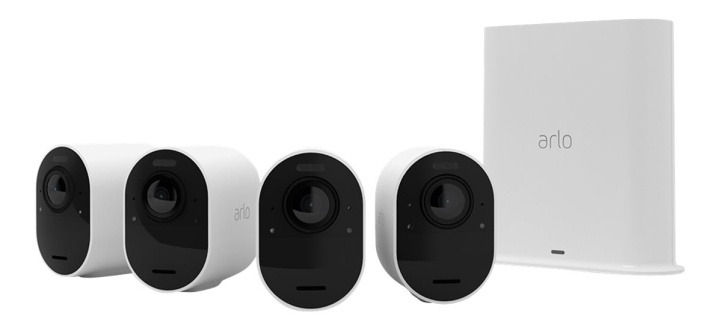 Arlo Ultra 2 Gen 5 V2 Security System Gateway + 4x Kamera in de groep HUISHOUDEN & TUIN / Alarm & Beveiliging / Beveiligingscamera\'s / Digitaal (netwerk) / Buitencamera\'s bij TP E-commerce Nordic AB (C16275)