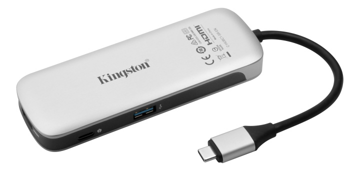 Kingston Nucleum USB-C hub/multiport docking station in de groep COMPUTERS & RANDAPPARATUUR / Laptops & accessoires / Docking station bij TP E-commerce Nordic AB (C16573)
