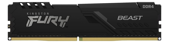 Kingston 8GB 2666MHz DDR4 CL16 DIMM FURY Beast Black in de groep COMPUTERS & RANDAPPARATUUR / Computeronderdelen / RAM-geheugen / DDR4 bij TP E-commerce Nordic AB (C16705)