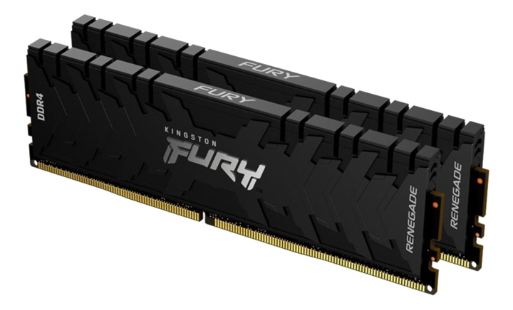 Kingston 16GB 3200MHz DDR4 CL16 DIMM (Kit of 2) FURY Renegade Black in de groep COMPUTERS & RANDAPPARATUUR / Computeronderdelen / RAM-geheugen / DDR4 bij TP E-commerce Nordic AB (C16769)