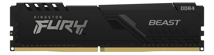 Kingston 32GB 3600MHz DDR4 CL17 DIMM (Kit of 4) FURY Beast Black in de groep COMPUTERS & RANDAPPARATUUR / Computeronderdelen / RAM-geheugen / DDR4 bij TP E-commerce Nordic AB (C16797)