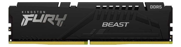 Kingston 16GB 4800MHz DDR5 CL38 DIMM FURY Beast Black in de groep COMPUTERS & RANDAPPARATUUR / Computeronderdelen / RAM-geheugen / DDR5 bij TP E-commerce Nordic AB (C16865)