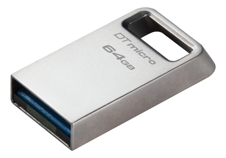 Kingston 64GB DataTraveler Micro 200MB/s in de groep HOME ELECTRONICS / Opslagmedia / USB-geheugen / USB 3.2 bij TP E-commerce Nordic AB (C16927)