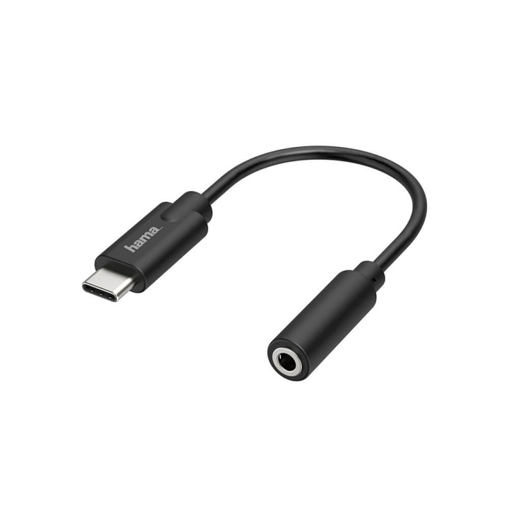 Adapter Audio USB-C to 3.5 mm Stereo in de groep HOME ELECTRONICS / Kabels & Adapters / Audio Analoog / Adapters bij TP E-commerce Nordic AB (C17024)