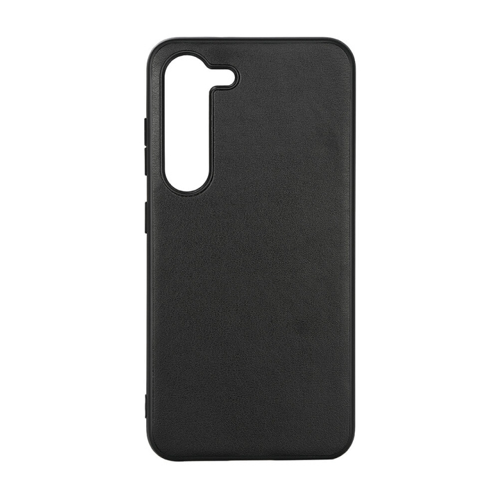 Phone case PU Black - Samsung S23 5G in de groep SMARTPHONE & TABLETS / Mobielbescherming / Samsung bij TP E-commerce Nordic AB (C17075)