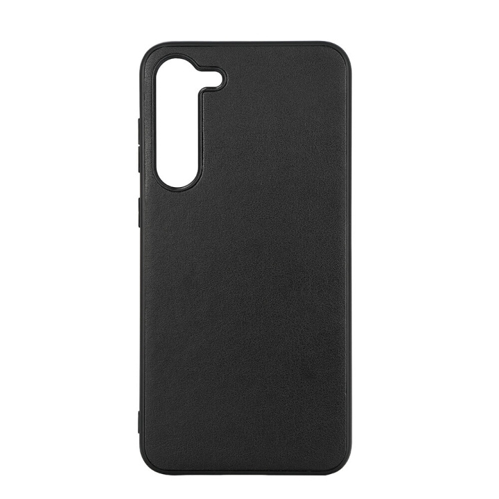 Phone case PU Black - Samsung S23+ 5G in de groep SMARTPHONE & TABLETS / Mobielbescherming / Samsung bij TP E-commerce Nordic AB (C17076)