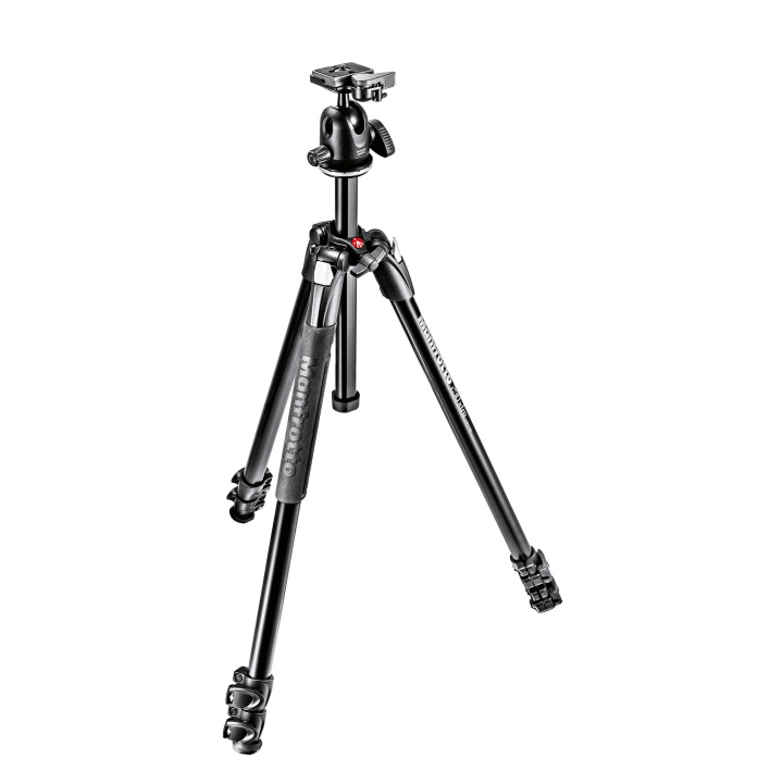 MANFROTTO Tripod Kit 290 Xtra 496RC2 Ball Head Alu in de groep HOME ELECTRONICS / Foto & Video / Fotoapparatuur / Statief bij TP E-commerce Nordic AB (C17106)