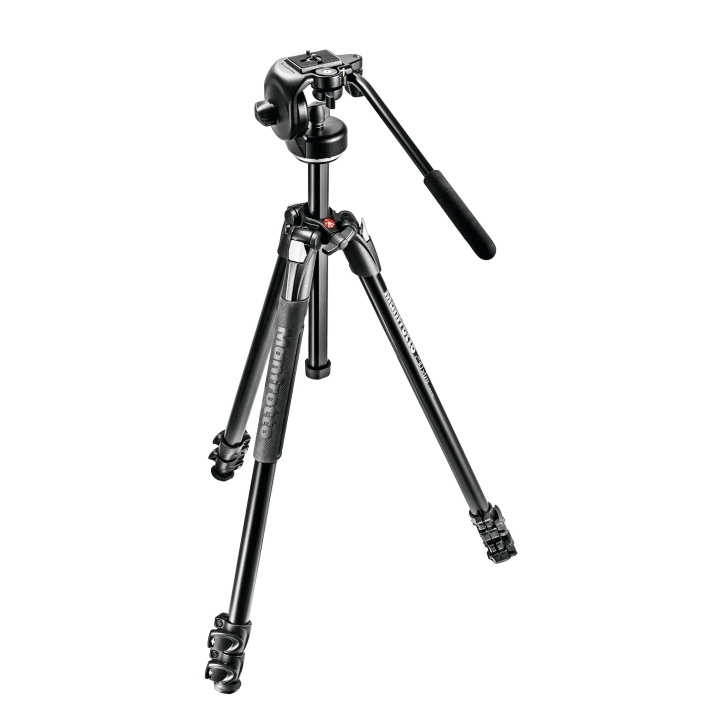 MANFROTTO Tripod Kit 290 Xtra 128RC2 2-Way Head in de groep HOME ELECTRONICS / Foto & Video / Fotoapparatuur / Statief bij TP E-commerce Nordic AB (C17107)