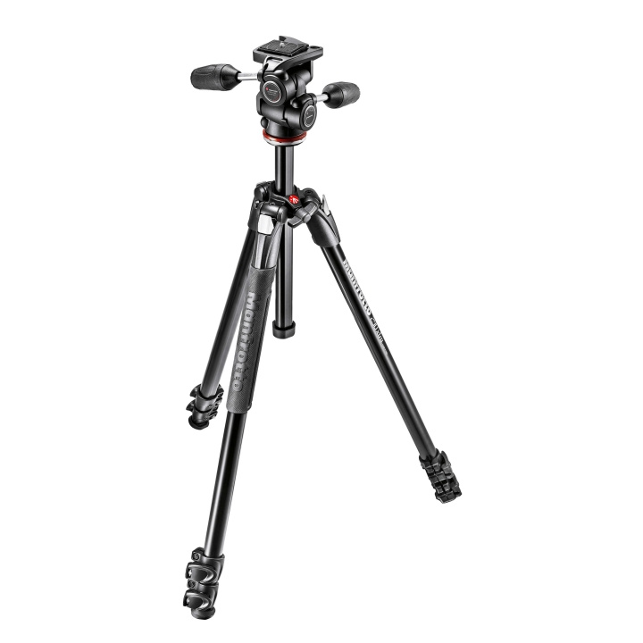 MANFROTTO Tripod Kit 290 Xtra MH804-3-Way Head in de groep HOME ELECTRONICS / Foto & Video / Fotoapparatuur / Statief bij TP E-commerce Nordic AB (C17108)