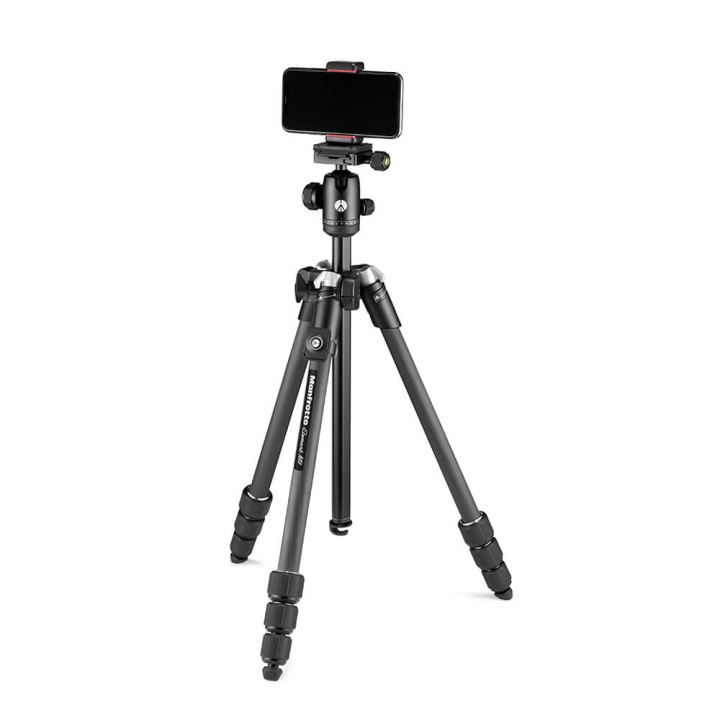 MANFROTTO Tripod Kit Element MII Mobile BT Ball Head Carbon Fibre in de groep HOME ELECTRONICS / Foto & Video / Fotoapparatuur / Statief bij TP E-commerce Nordic AB (C17122)