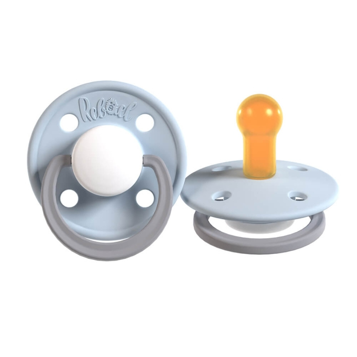 REBAEL Pacifier Singel Size 1 Cold White Pony in de groep SPEELGOED, KINDER- & BABYPRODUCTEN / Babygadgets / Fopspenen & Bijtringen bij TP E-commerce Nordic AB (C17217)