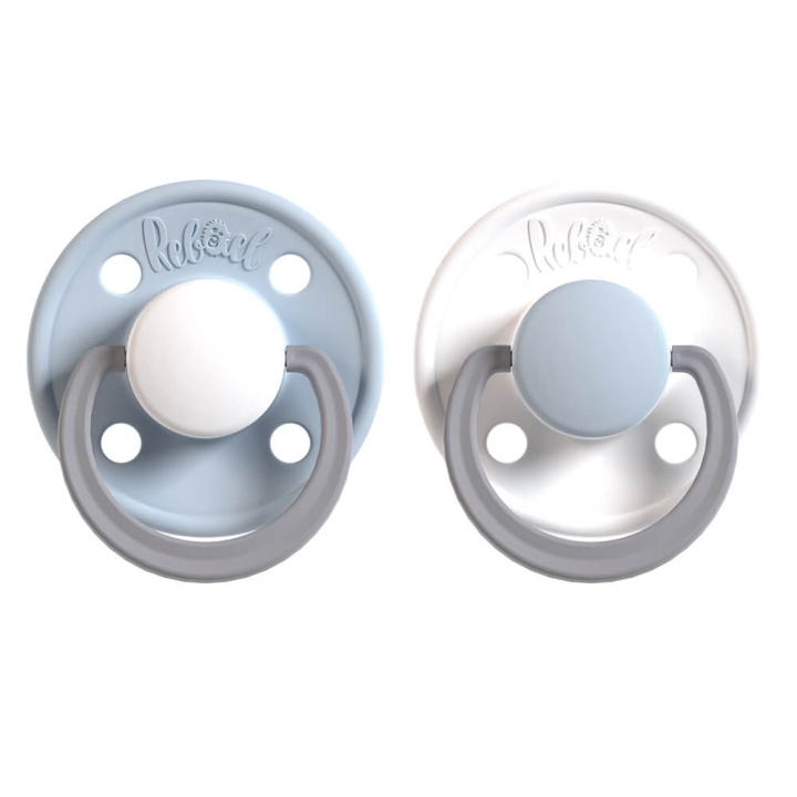 Pacifier 2-Pack Size 1 Cold White Pony / Snowy Sky Pony in de groep SPEELGOED, KINDER- & BABYPRODUCTEN / Babygadgets / Fopspenen & Bijtringen bij TP E-commerce Nordic AB (C17224)