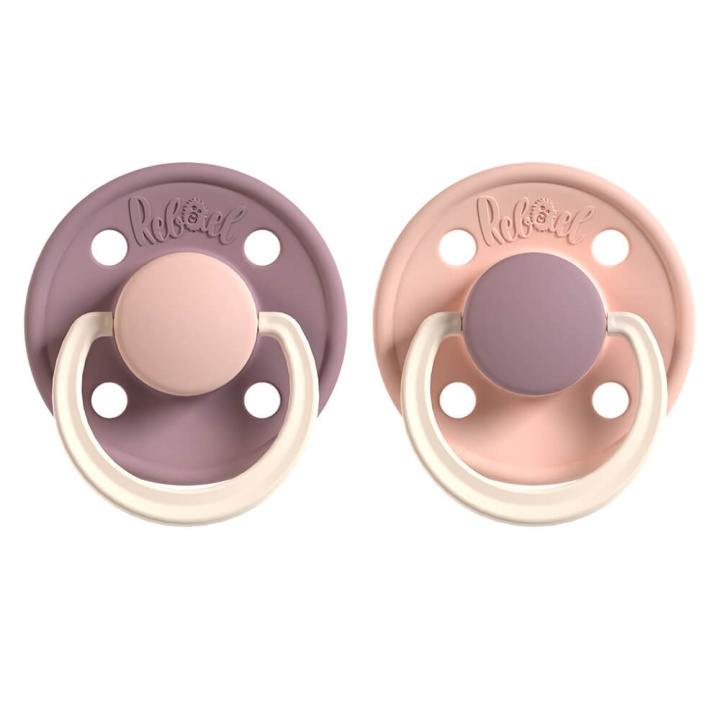 Pacifier 2-Pack Size 1 Misty Soft Mouse / Tornado Plum Mouse in de groep SPEELGOED, KINDER- & BABYPRODUCTEN / Babygadgets / Fopspenen & Bijtringen bij TP E-commerce Nordic AB (C17225)