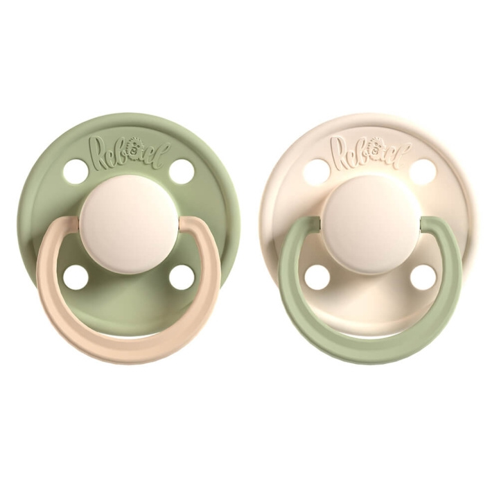 Pacifier 2-Pack Size 1 Cloudy Pearly Lion / Frosty Pearly Dolphin in de groep SPEELGOED, KINDER- & BABYPRODUCTEN / Babygadgets / Fopspenen & Bijtringen bij TP E-commerce Nordic AB (C17227)