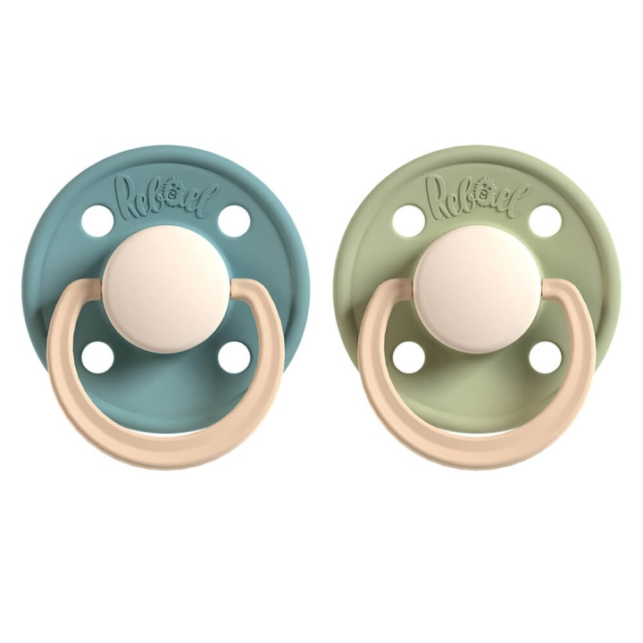 Pacifier 2-Pack Size 2 Rainy Pearly Lion / Cloudy Pearly Lion in de groep SPEELGOED, KINDER- & BABYPRODUCTEN / Babygadgets / Fopspenen & Bijtringen bij TP E-commerce Nordic AB (C17247)