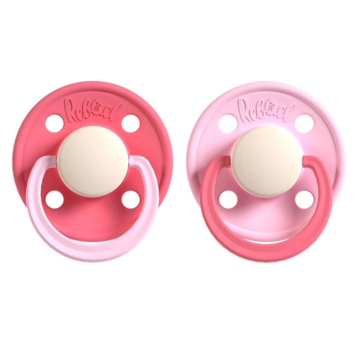 Pacifier 2-Pack Size 2 Hot Pearly Flamingo / Rising Pearly Lobster in de groep SPEELGOED, KINDER- & BABYPRODUCTEN / Babygadgets / Fopspenen & Bijtringen bij TP E-commerce Nordic AB (C17253)