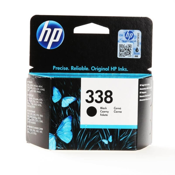 Ink C8765EE 338 Black in de groep COMPUTERS & RANDAPPARATUUR / Printers & Accessoires / Inkt & Toner / Inktpatronen / HP bij TP E-commerce Nordic AB (C17280)