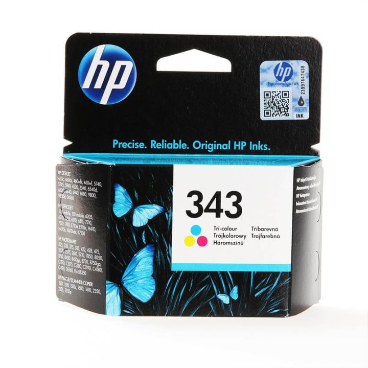 Ink C8766EE 343 Tri-colour in de groep COMPUTERS & RANDAPPARATUUR / Printers & Accessoires / Inkt & Toner / Inktpatronen / HP bij TP E-commerce Nordic AB (C17281)