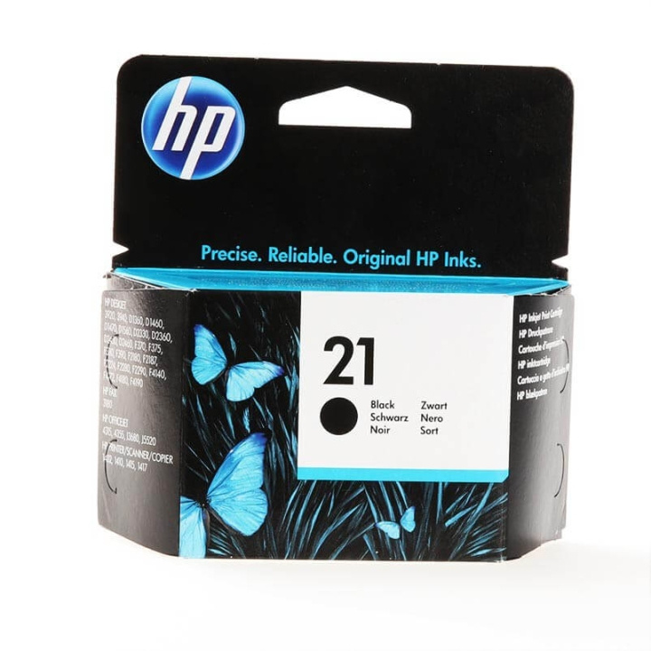 Ink C9351AE 21 Black in de groep COMPUTERS & RANDAPPARATUUR / Printers & Accessoires / Inkt & Toner / Inktpatronen / HP bij TP E-commerce Nordic AB (C17282)