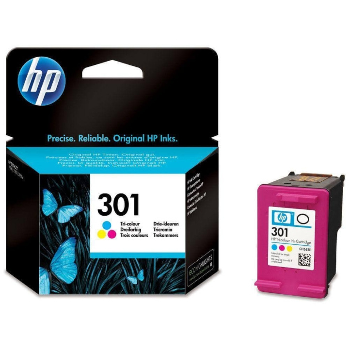 Ink CH562EE 301 Tri-colour in de groep COMPUTERS & RANDAPPARATUUR / Printers & Accessoires / Inkt & Toner / Inktpatronen / HP bij TP E-commerce Nordic AB (C17311)