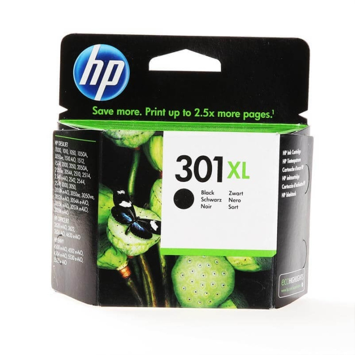 Ink CH563EE 301XL Black in de groep COMPUTERS & RANDAPPARATUUR / Printers & Accessoires / Inkt & Toner / Inktpatronen / HP bij TP E-commerce Nordic AB (C17312)