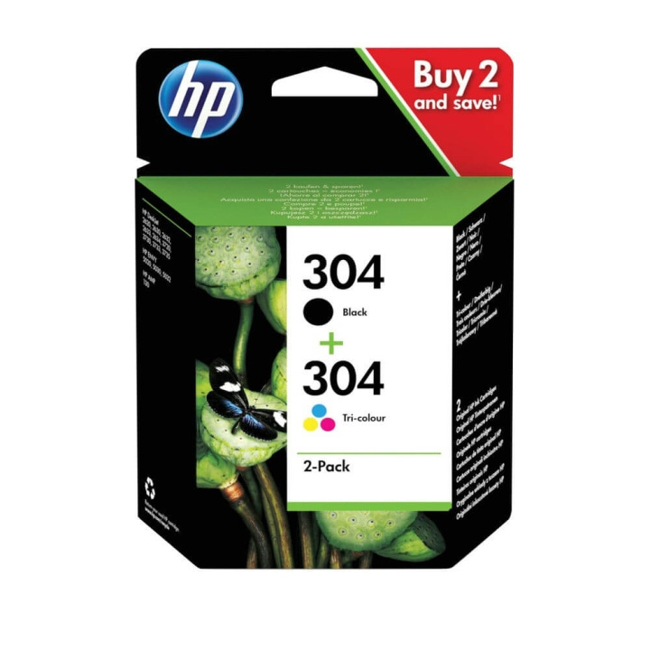 Ink 3JB05AE 304 Multipack in de groep COMPUTERS & RANDAPPARATUUR / Printers & Accessoires / Inkt & Toner / Inktpatronen / HP bij TP E-commerce Nordic AB (C17355)