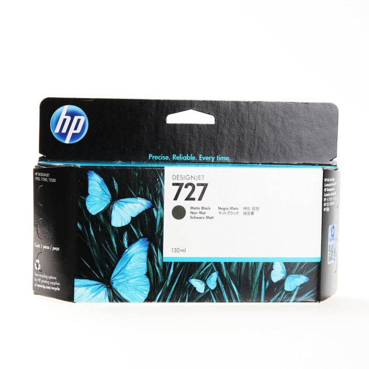 Ink B3P22A 727 Matte Black 130ml in de groep COMPUTERS & RANDAPPARATUUR / Printers & Accessoires / Inkt & Toner / Inktpatronen / HP bij TP E-commerce Nordic AB (C17369)