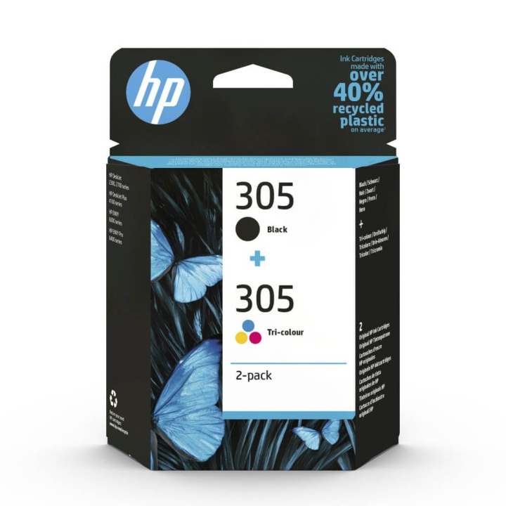 Ink 6ZD17AE 305 Multipack in de groep COMPUTERS & RANDAPPARATUUR / Printers & Accessoires / Inkt & Toner / Inktpatronen / HP bij TP E-commerce Nordic AB (C17390)