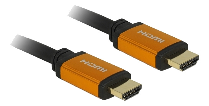 Delock High Speed HDMI Cable 48 Gbps 8K 60 Hz 0.5 m in de groep HOME ELECTRONICS / Kabels & Adapters / HDMI / Kabels bij TP E-commerce Nordic AB (C17494)
