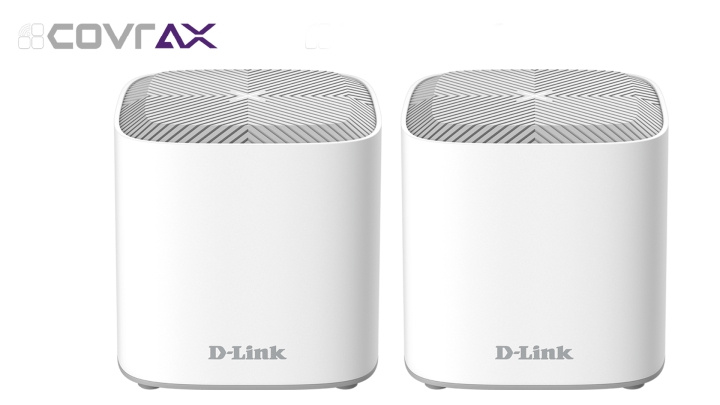 D-Link AX1800 Dual-Band Whole Home Mesh Wi-Fi 6 System (2-Pack) in de groep COMPUTERS & RANDAPPARATUUR / Netwerk / Mesh netwerk bij TP E-commerce Nordic AB (C17506)