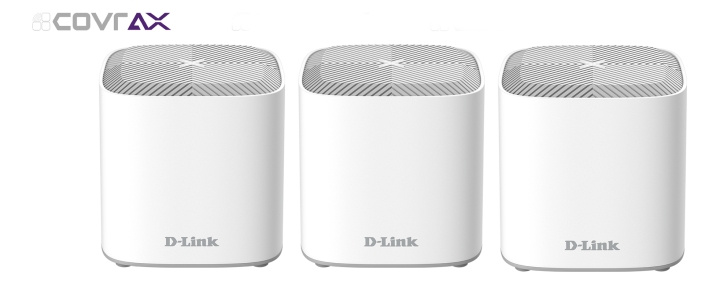 D-Link AX1800 Dual-Band Whole Home Mesh Wi-Fi 6 System (3-Pack) in de groep COMPUTERS & RANDAPPARATUUR / Netwerk / Mesh netwerk bij TP E-commerce Nordic AB (C17507)
