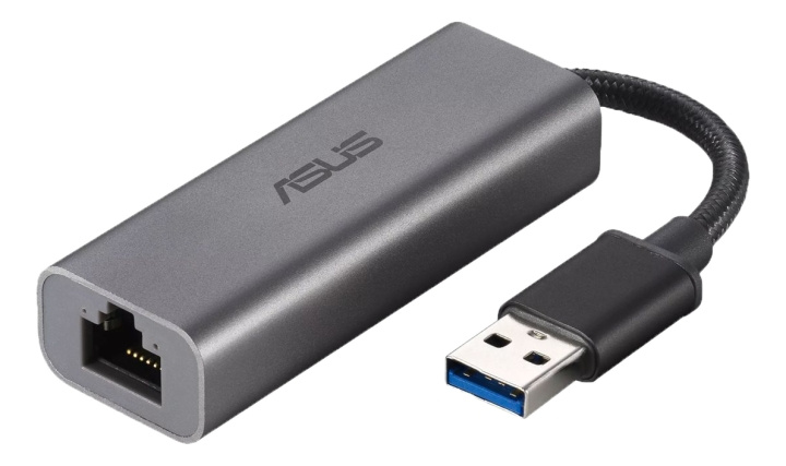 ASUS USB Type-A 2.5G Base-T Ethernet Adapter in de groep COMPUTERS & RANDAPPARATUUR / Netwerk / Netwerkkaarten / USB bij TP E-commerce Nordic AB (C17615)