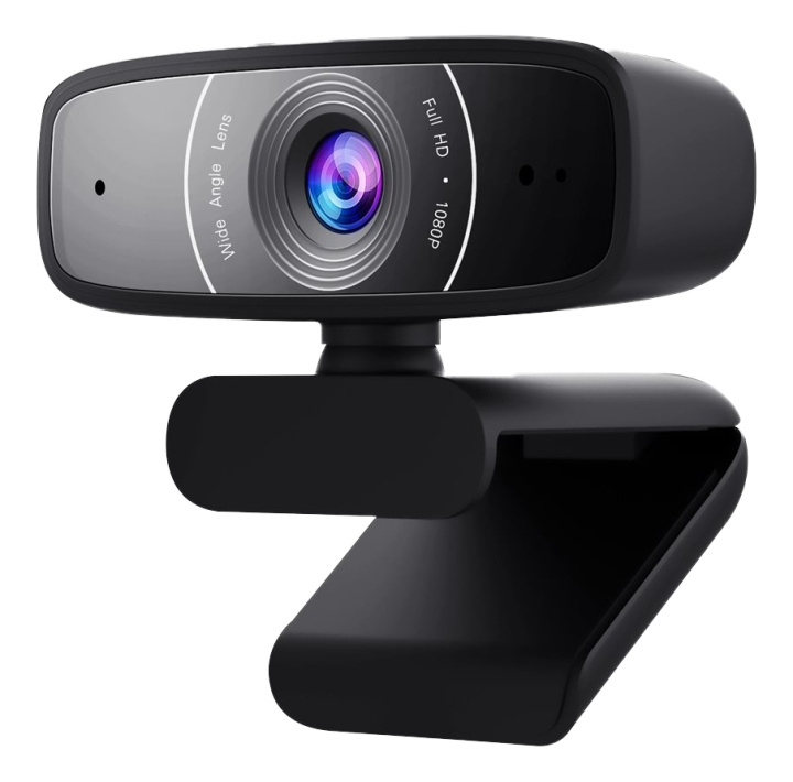 ASUS WEBCAM-C3 1080P 30fps in de groep COMPUTERS & RANDAPPARATUUR / Computeraccessoires / Webcamera\'s bij TP E-commerce Nordic AB (C17617)