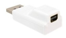 Delock Adapter DisplayPort 1.2 male > DisplayPort mini female in de groep COMPUTERS & RANDAPPARATUUR / Computerkabels / DisplayPort / Adapters bij TP E-commerce Nordic AB (C17662)