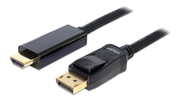 Delock Cable Displayport 1.1 male > High Speed HDMI-A male passive 3 m in de groep COMPUTERS & RANDAPPARATUUR / Computerkabels / DisplayPort / Kabels bij TP E-commerce Nordic AB (C17672)