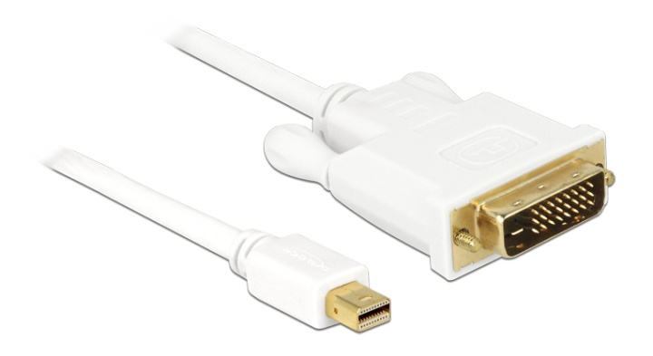 Delock Cable mini DisplayPort male to DVI 24+1 male 2 m in de groep COMPUTERS & RANDAPPARATUUR / Computerkabels / DisplayPort / Kabels bij TP E-commerce Nordic AB (C17678)