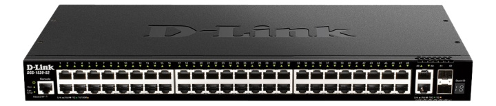 D-Link 48 ports GE + 2 10GE ports + 2 SFP+ Smart Managed Switch in de groep COMPUTERS & RANDAPPARATUUR / Netwerk / Schakelaars / 10/100/1000Mbps bij TP E-commerce Nordic AB (C17797)