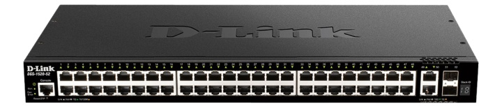D-Link 48 ports GE + 2 10GE ports + 2 SFP+ Smart Managed Switch in de groep COMPUTERS & RANDAPPARATUUR / Netwerk / Schakelaars bij TP E-commerce Nordic AB (C17797)