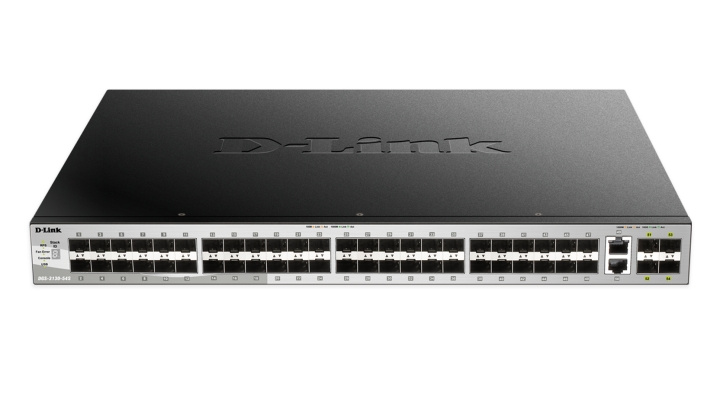 D-Link 48 SFP ports Layer 3 Stackable Managed Gigabit Switch in de groep COMPUTERS & RANDAPPARATUUR / Netwerk / Schakelaars bij TP E-commerce Nordic AB (C17804)