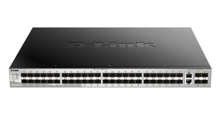 D-Link 48 SFP ports Layer 3 Stackable Managed Gigabit Switch in de groep COMPUTERS & RANDAPPARATUUR / Netwerk / Schakelaars / 10/100/1000Mbps bij TP E-commerce Nordic AB (C17804)