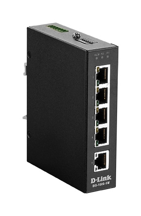 D-Link Switch, 5-portar, Gigabit, Plug and Play, svart in de groep COMPUTERS & RANDAPPARATUUR / Netwerk / Schakelaars / 10/100/1000Mbps bij TP E-commerce Nordic AB (C17817)