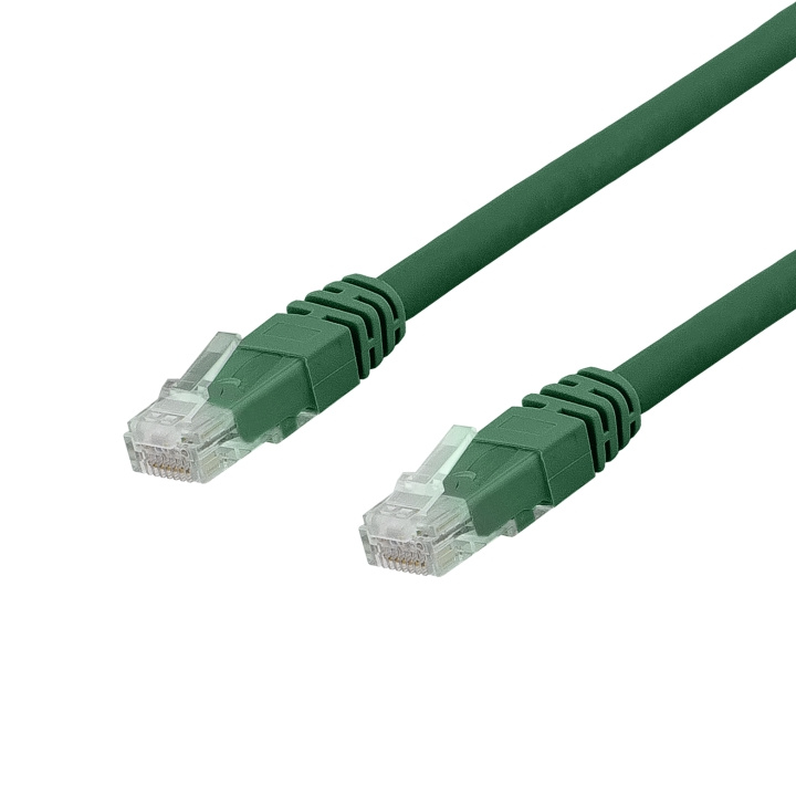 DELTACO U/UTP Cat6a patchkabel, Delta cert, LSZH, 0,3m, Grön in de groep COMPUTERS & RANDAPPARATUUR / Computerkabels / Netwerkkabels / Cat6 bij TP E-commerce Nordic AB (C18141)