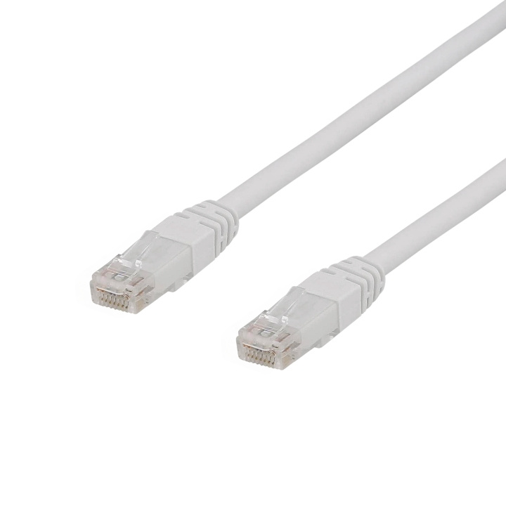 DELTACO U/UTP Cat6a patchkabel, 20m, 500MHz, Delta-certifierad, vit in de groep COMPUTERS & RANDAPPARATUUR / Computerkabels / Netwerkkabels / Cat6 bij TP E-commerce Nordic AB (C18209)