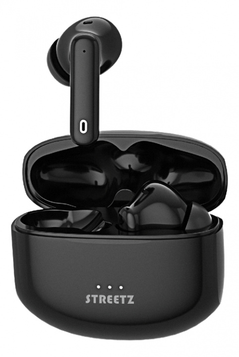 STREETZ True Wireless Stereo, ANC, in-ear, matte black in de groep HOME ELECTRONICS / Audio & Beeld / Koptelefoon & Accessoires / Koptelefoon bij TP E-commerce Nordic AB (C18263)